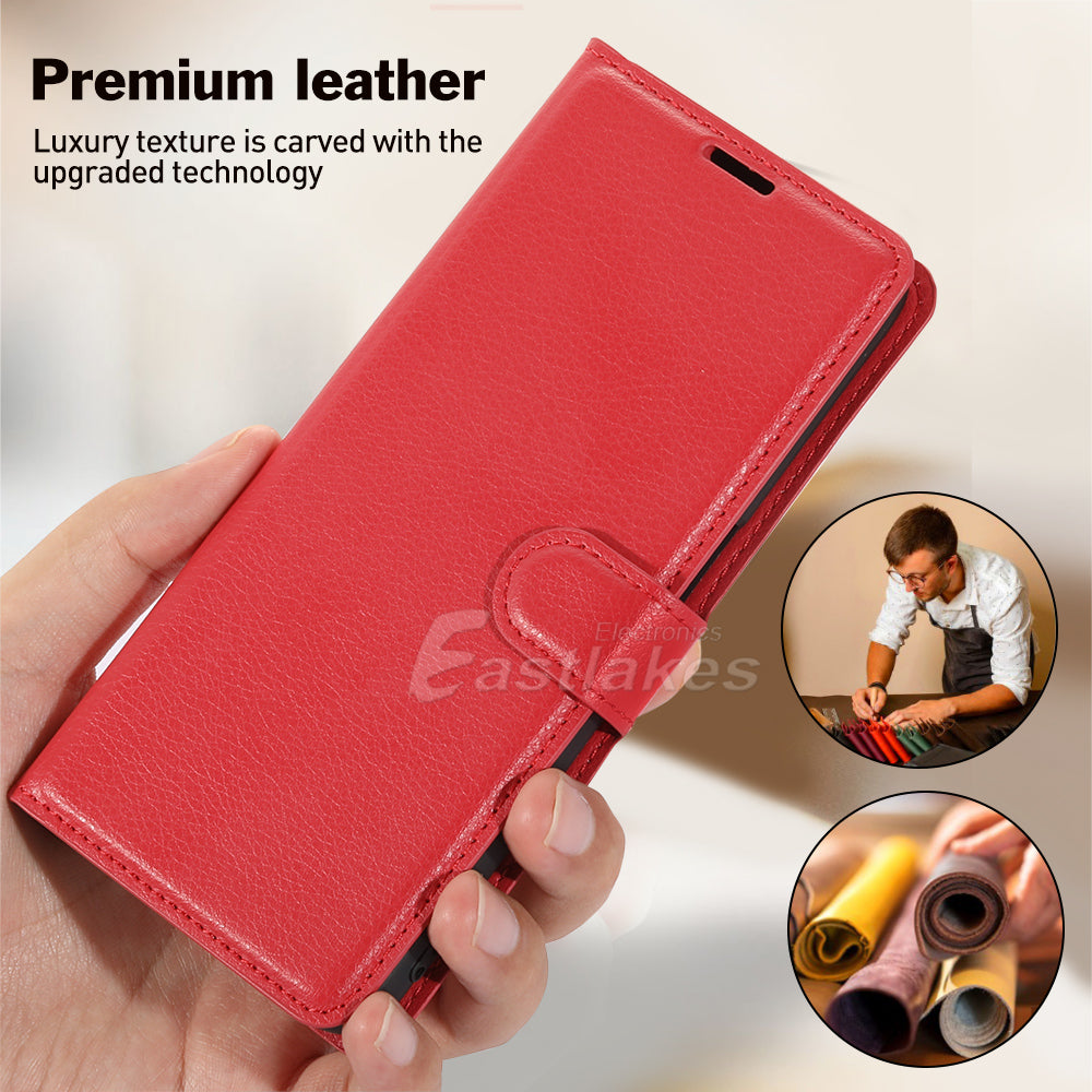 Leather Wallet Case For OPPO A16s A54s A54 A74 A93 - Eastlakes Electronics
